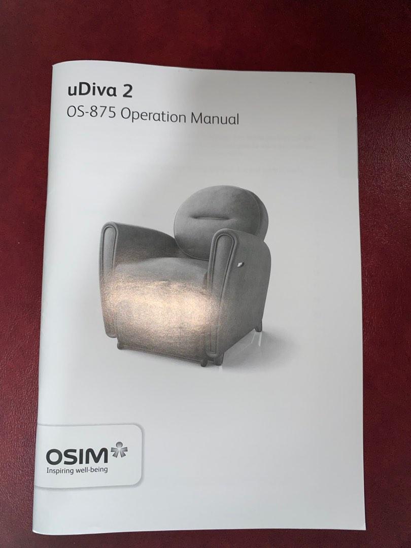 Osim uDiva 2 Health Nutrition Massage Devices on Carousell