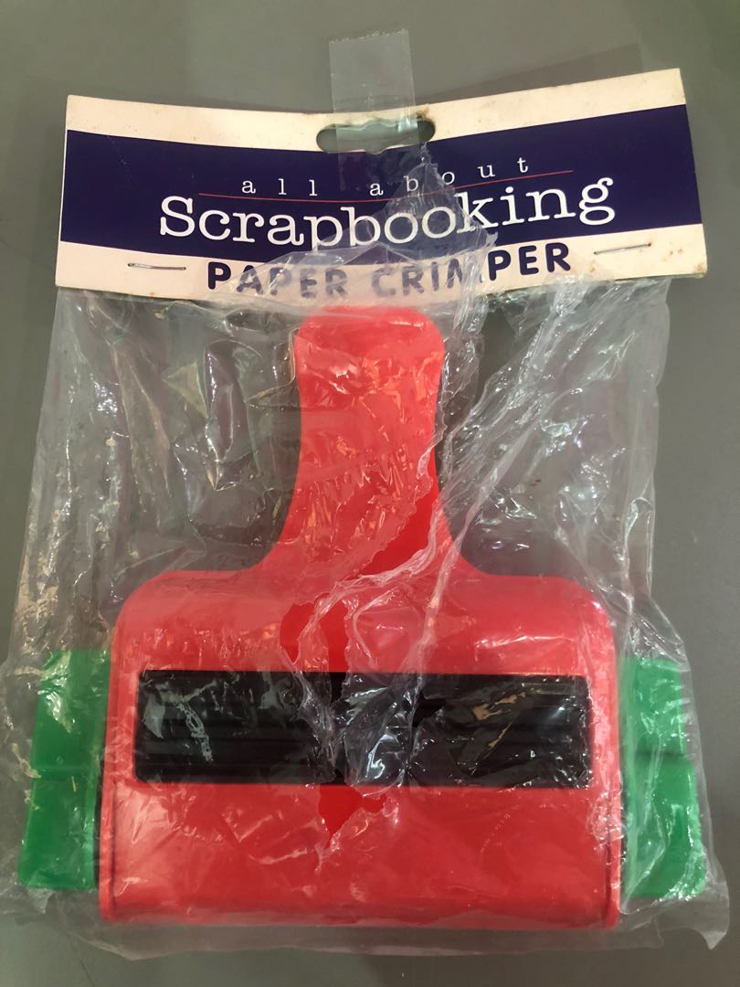 paper crimper, Hobbies & Toys, Stationary & Craft, Craft Supplies & Tools on Carousell