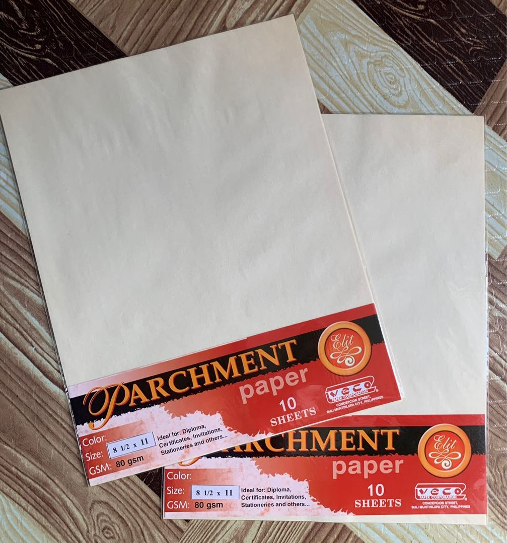 Parchment Paper, Hobbies & Toys, Stationary & Craft, Stationery