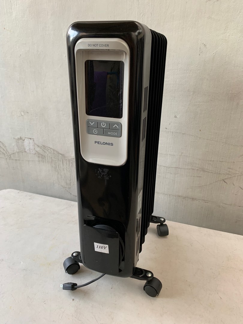 Pelonis Brand Digital Oil Filled Heater 120volts, TV & Home Appliances