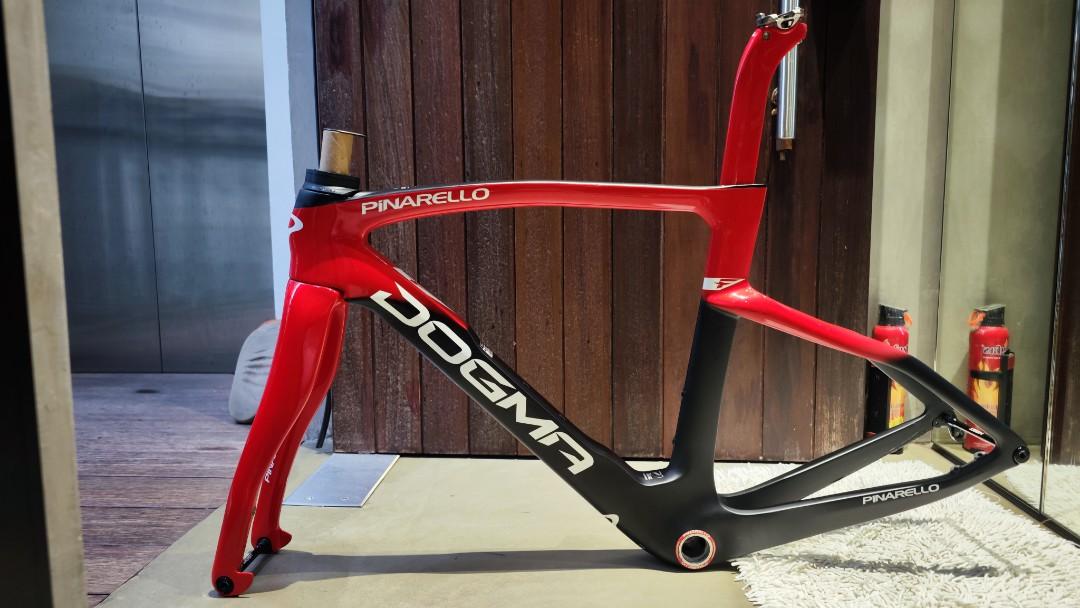 pinarello dogma f eruption red size 50 local frameset only, Sports ...