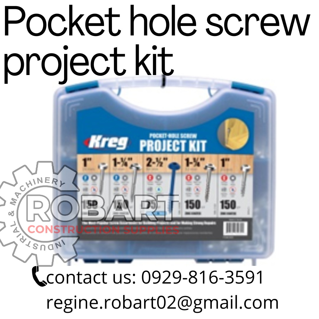 Pocket hole screw project kit, Commercial & Industrial, Construction ...