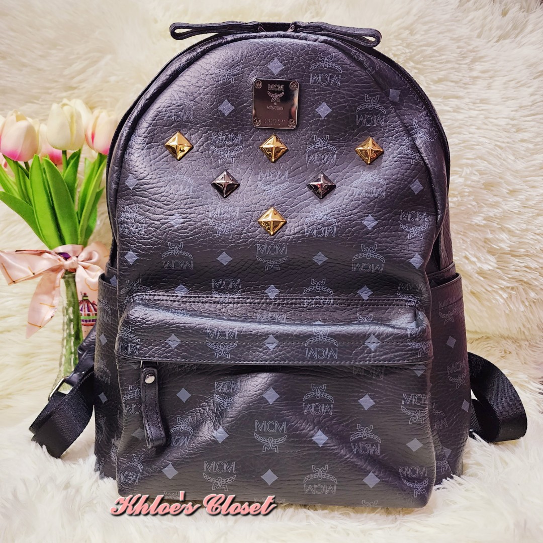 100% authentic MCM backpack, Luxury, Bags & Wallets on Carousell