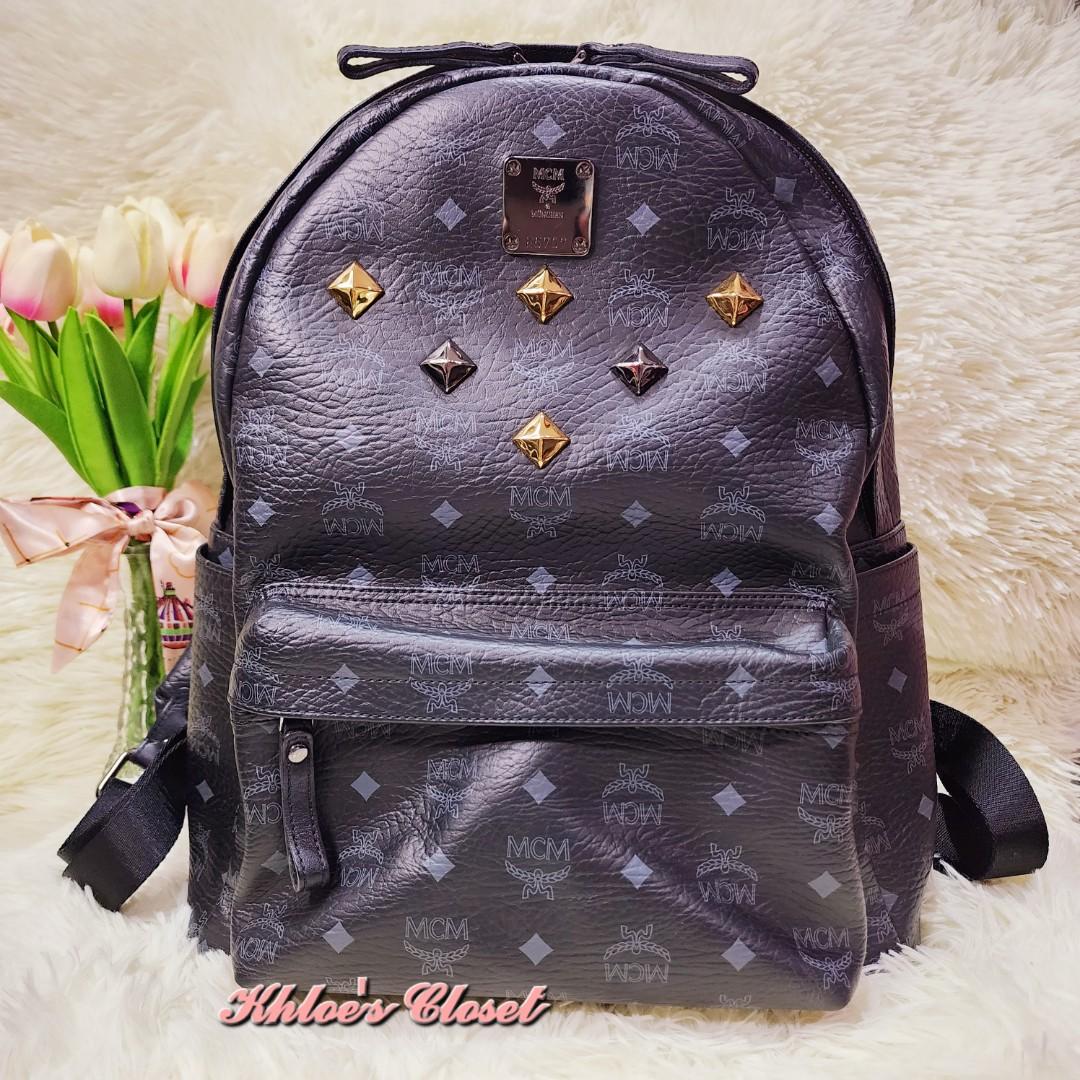 MCM Nylon Backpack, Luxury, Bags & Wallets on Carousell