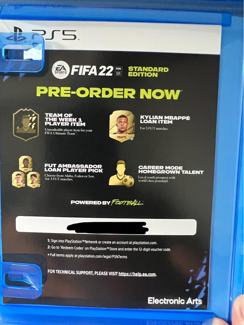 PS5 Fifa 22, Video Gaming, Video Games, PlayStation on Carousell