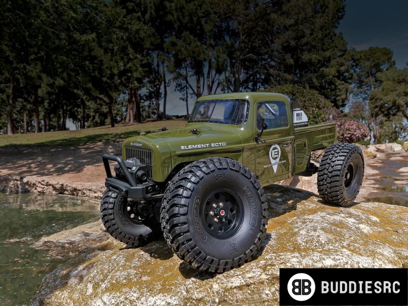 [Ready Stock!] 2022 1/10th Element RC Enduro Green Ecto Trail Truck ...