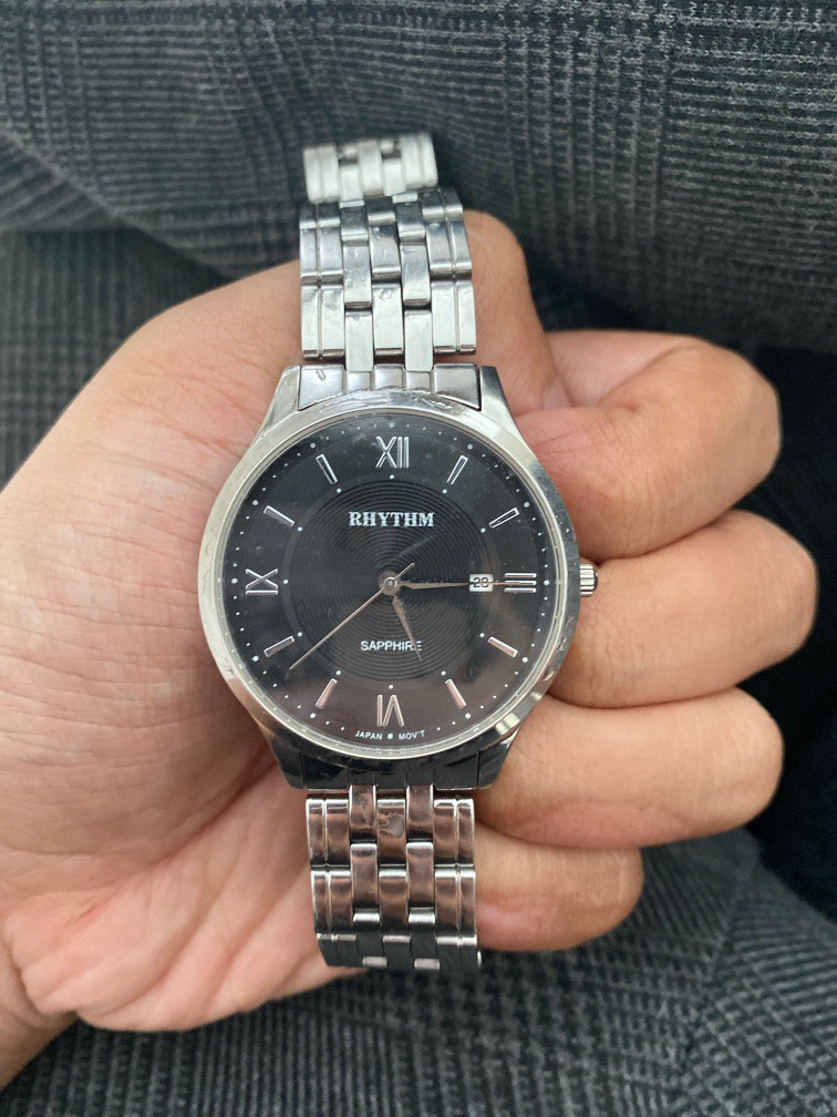 Rhythm sapphire clearance watch