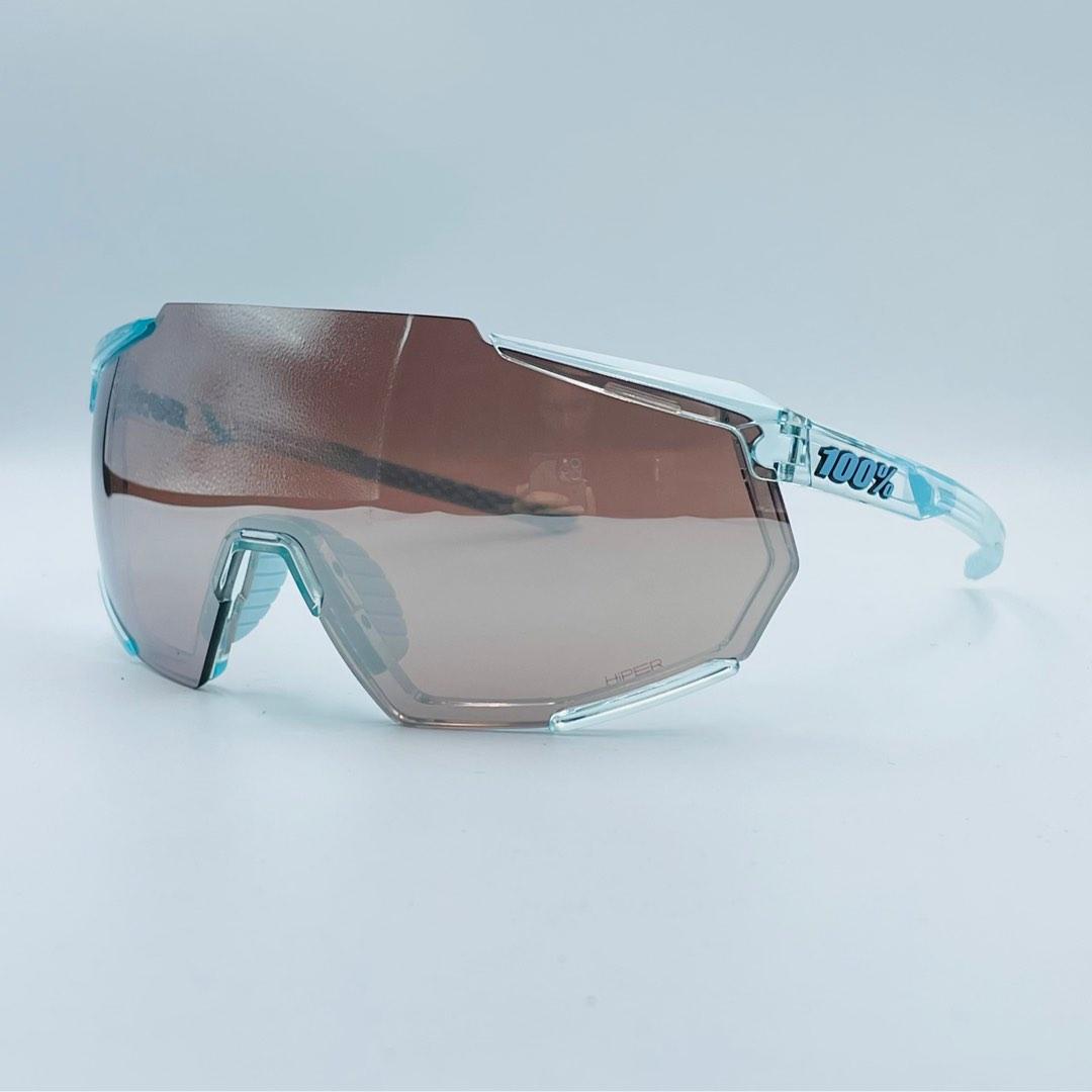 Ride 100% Racetrap 3.0 Translucent Mint - HiPER Silver +