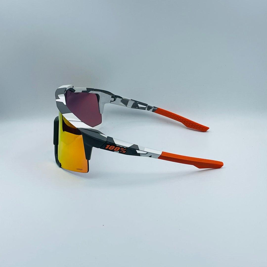 アクセサリー 100% SPEEDCRAFT Soft Tact Grey Camo 100% SPEEDCRAFT Soft Tact Grey Camo 100% Speedcraft Sunglasses