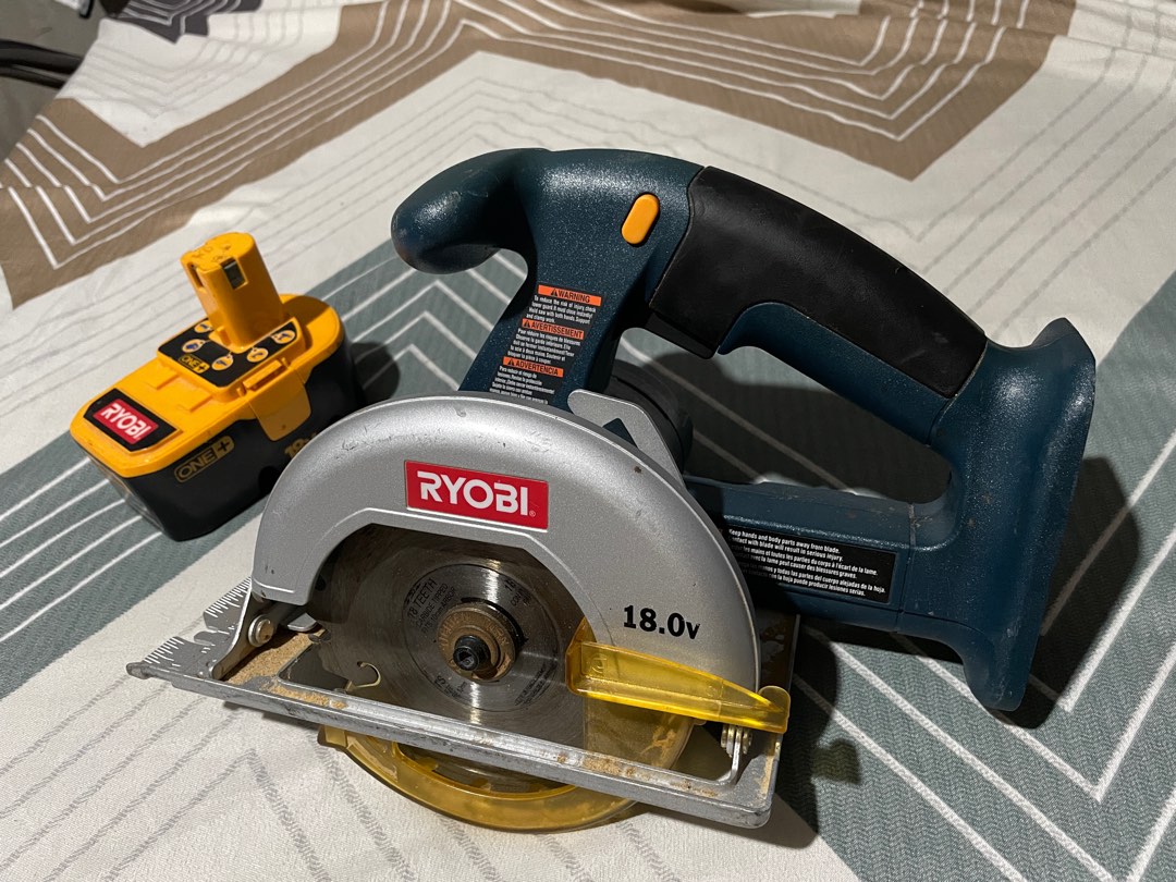 Ryobi circular saw cordless furniture home living home improvement