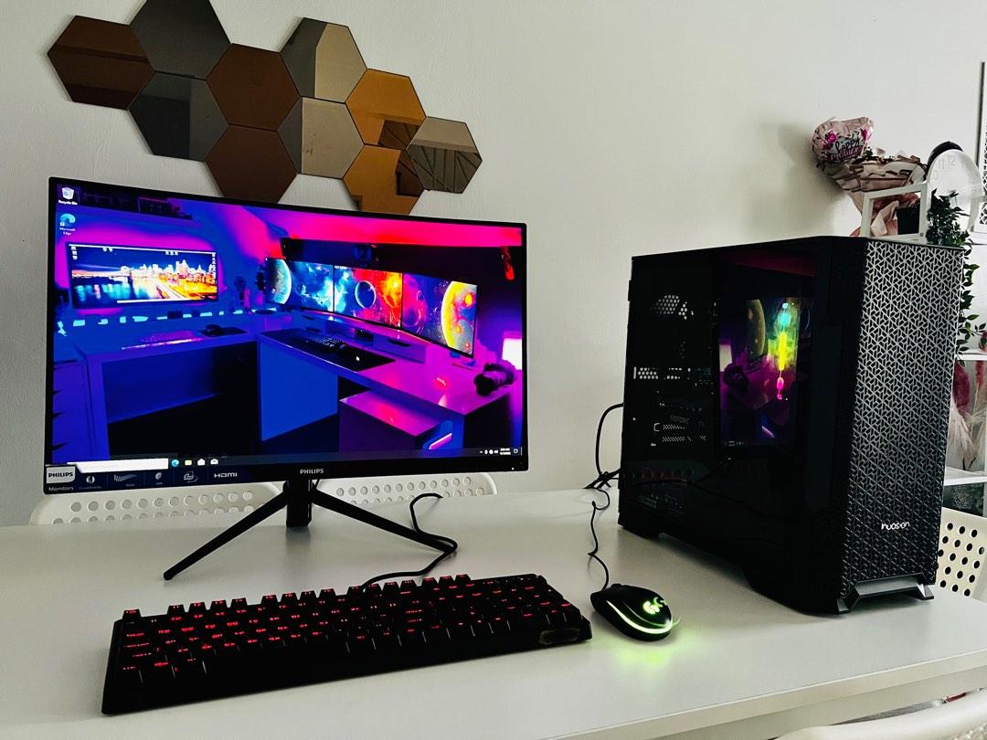 RYZEN 5 5600X GTX 1660 SUPER 165Hz Monitor 27 inch
