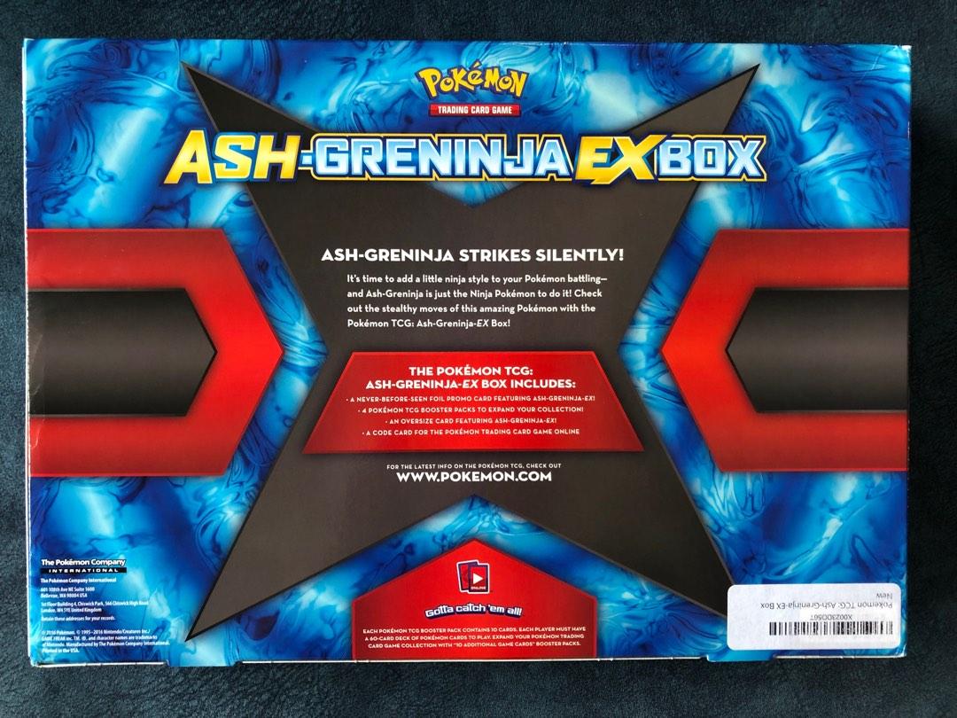 (Sealed) Ash Greninja Ex Box, Hobbies & Toys, Toys & Games on Carousell