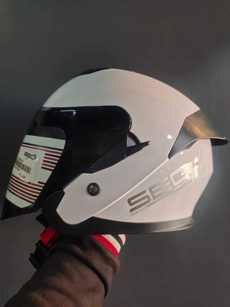 Sec half face helmet sales price