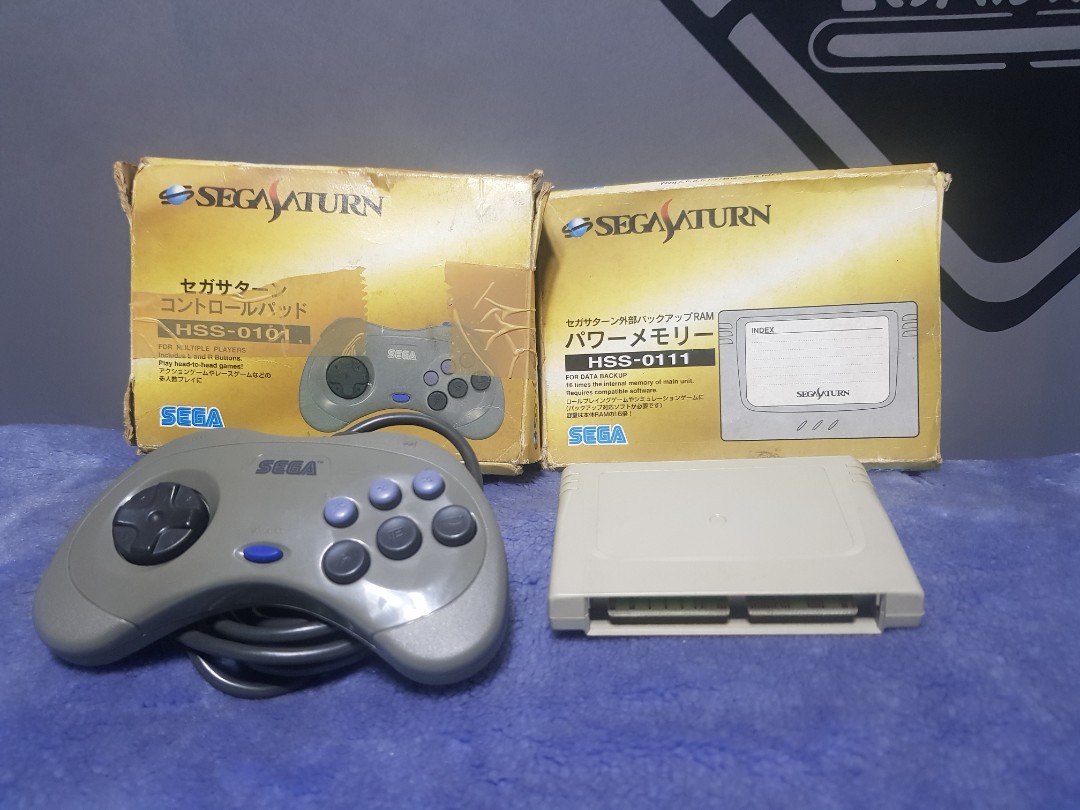 Sega Saturn Accessories Video Gaming Gaming Accessories Controllers On Carousell 9408