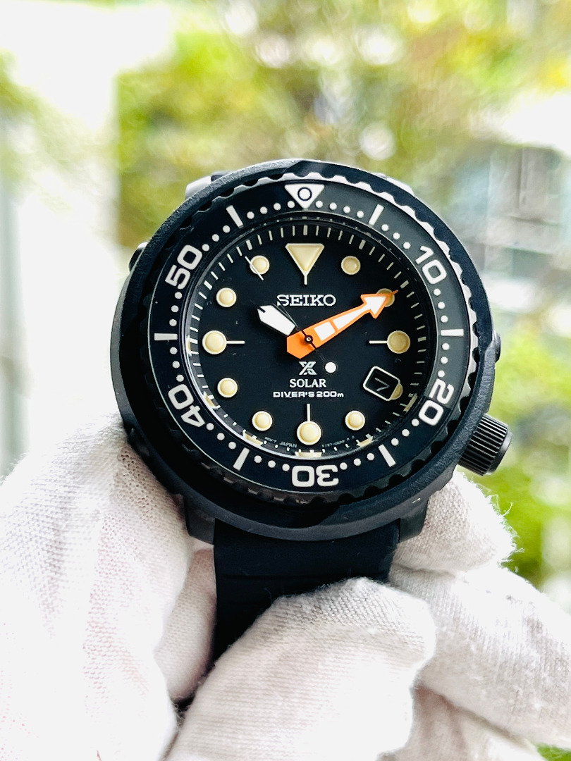 Seiko Prospex SNE557P1 Limited Edition Tuna Men s Fashion