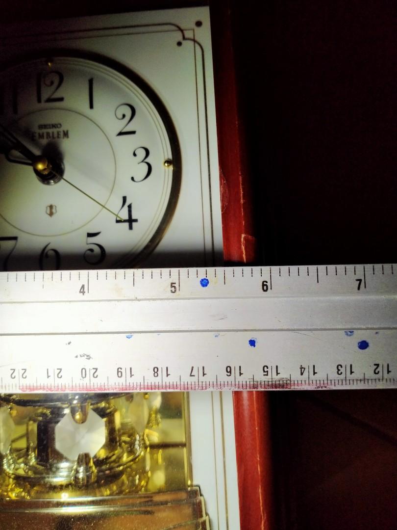 Seiko Table Clock, Hobbies & Toys, Collectibles & Memorabilia, Vintage