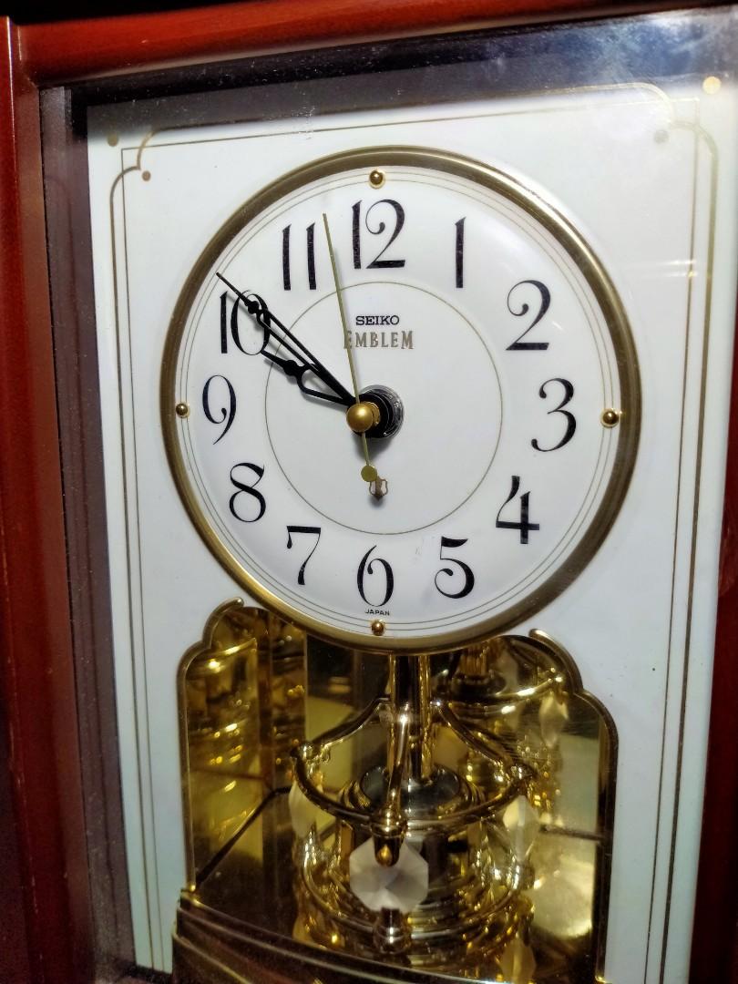 Seiko Table Clock, Hobbies & Toys, Collectibles & Memorabilia, Vintage