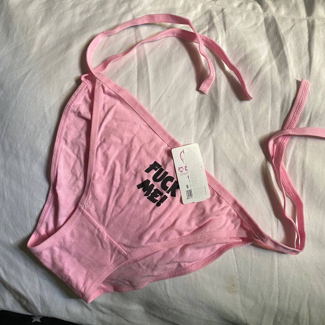 Sexy Undies F*CK ME, Women's Fashion, Undergarments & Loungewear on