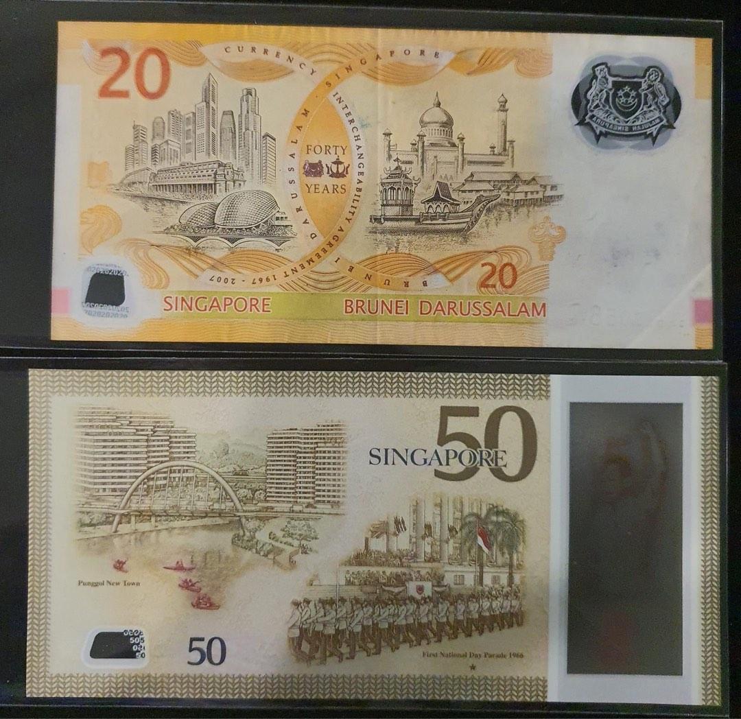 5sgd Notes SGD Commemorative Note, Hobbies & Toys, Memorabilia & Collectibles ...