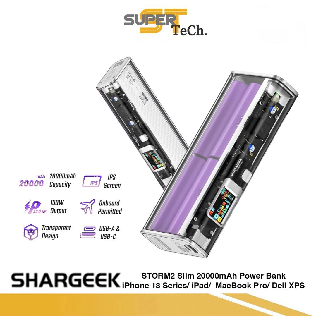 Shargeek 100W Pro GaN Fast Charger 4-Ports Multiple Output Charger