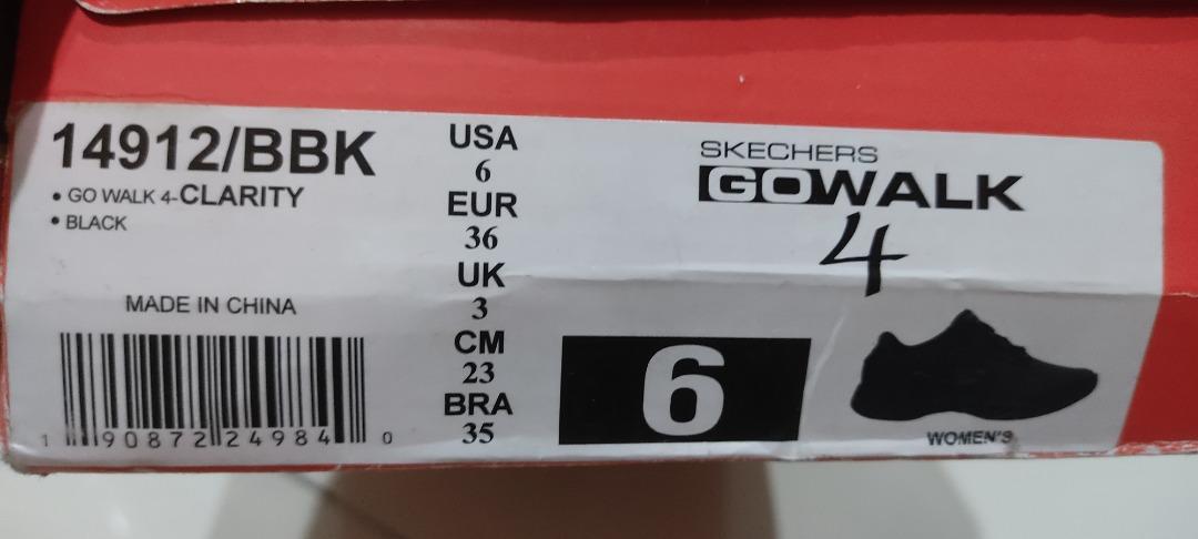 Skechers go walk 4 Women s Fashion Footwear Sneakers on Carousell