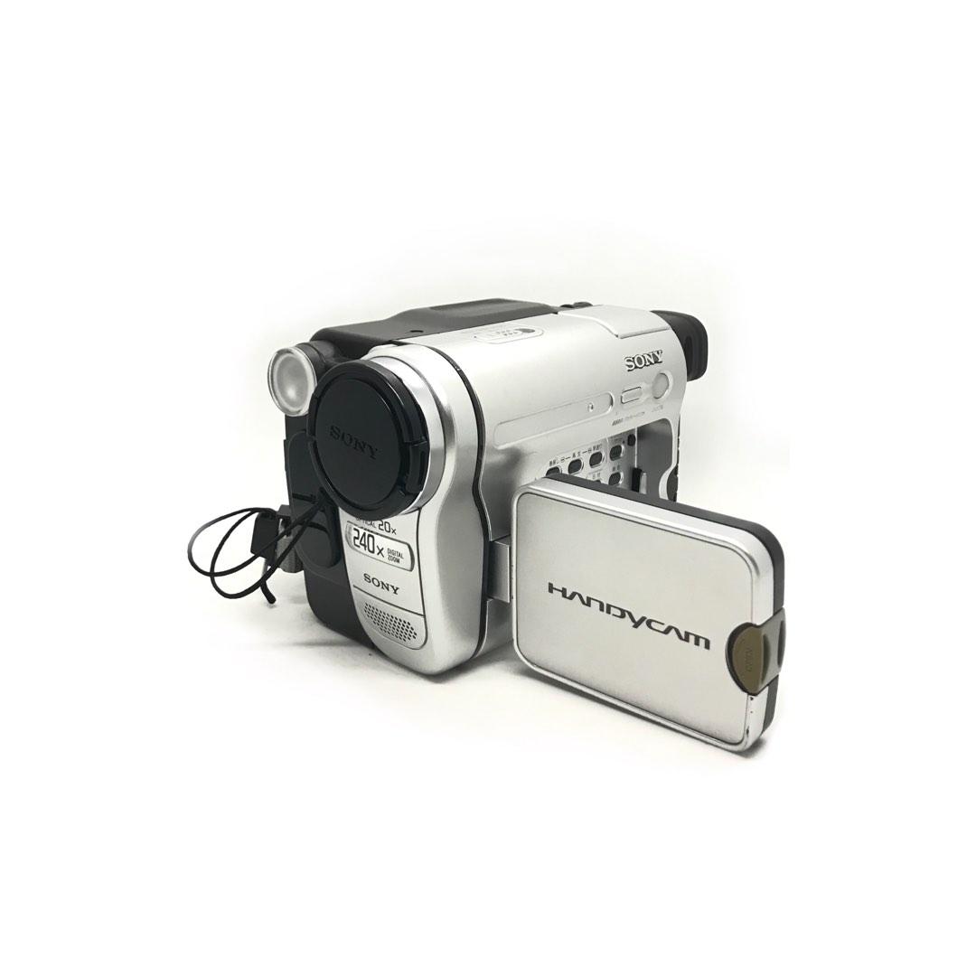 侵攻【通電確認済】SONY ビデオカメラレコーダー CCD-TRV126 付属品一式 アクションカメラ・ウェアラブルカメラ