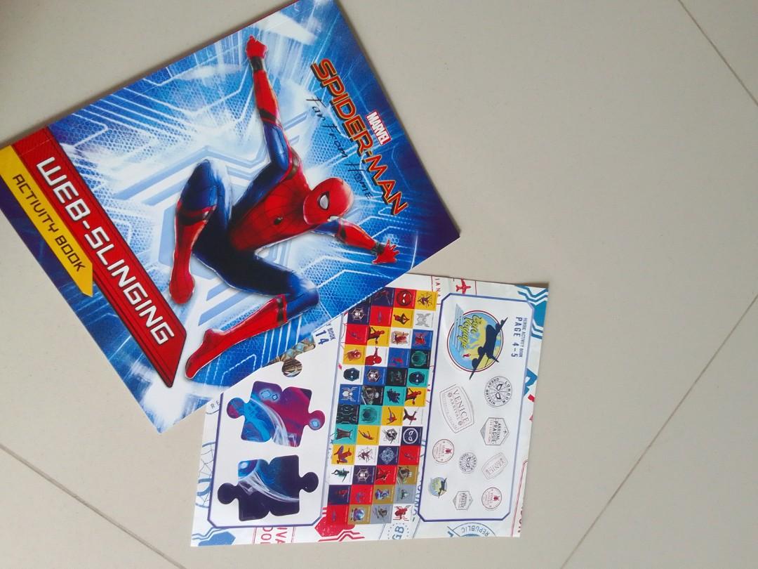 SpiderMan Colouring Book ( Comes With Sticker And Colour Pencils