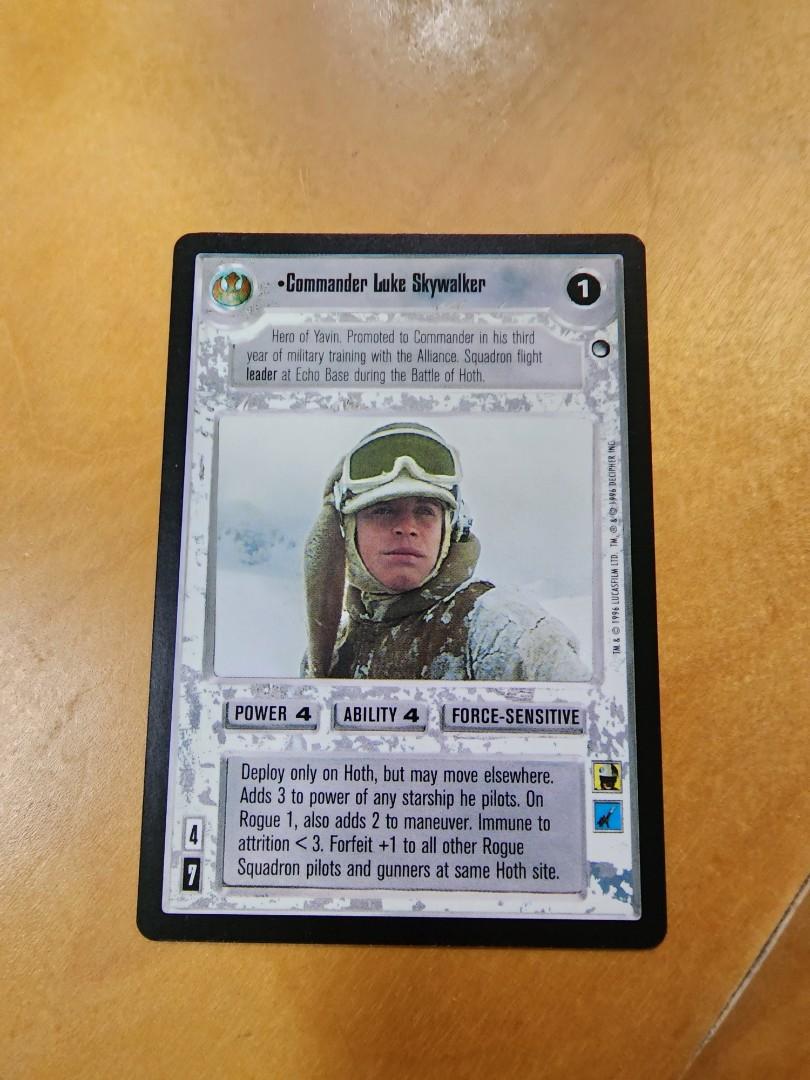 1995 Decipher Star Wars CCG Unique Rare Cards, Hobbies & Toys, Toys ...