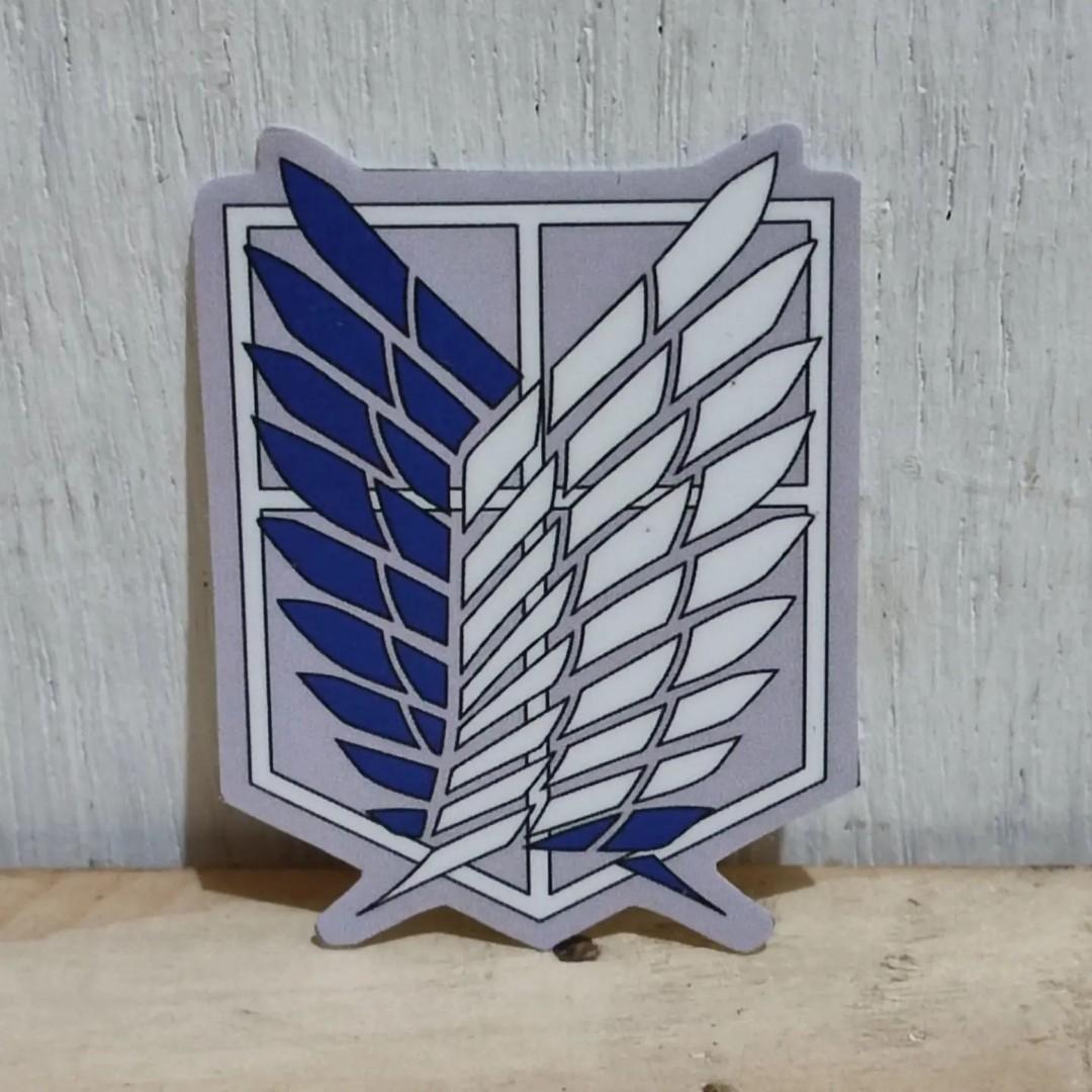 Stiker Anime ATTACK ON TITAN - SHINGEKI NO KYOJIN (Bahan Vinyl), Barang