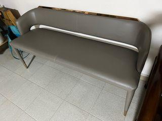Stylish Long Bench with Back Support *mint condition*