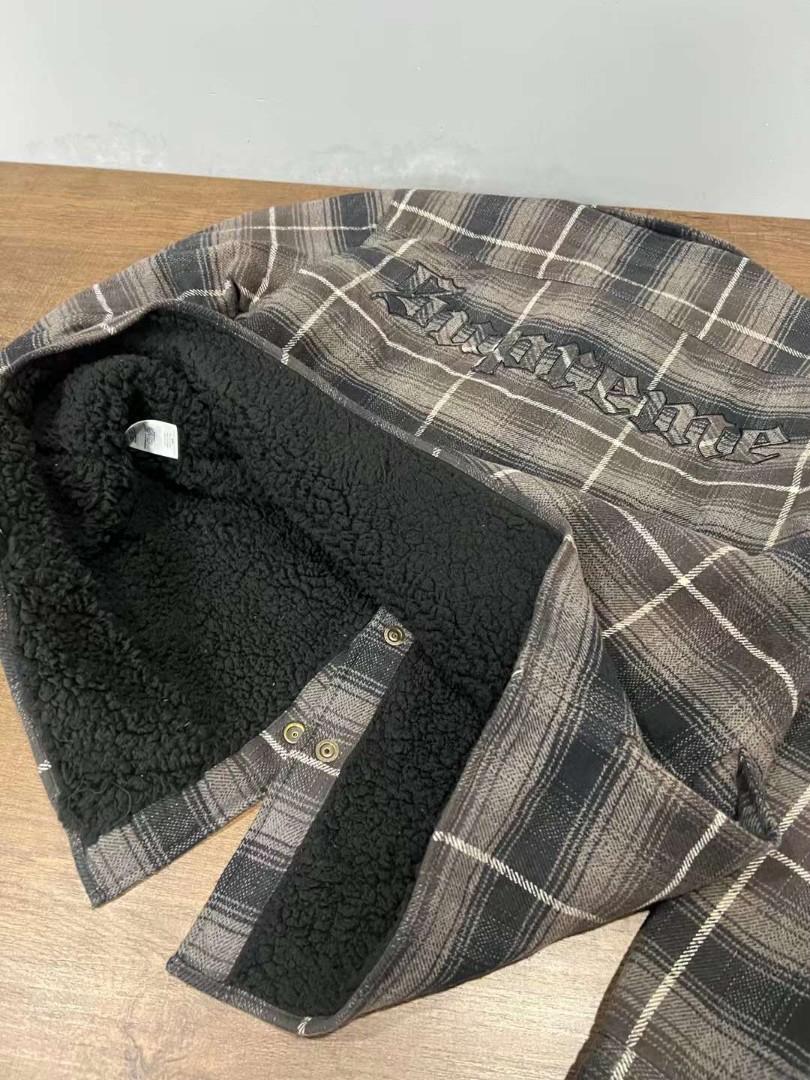 最安値 Supreme Faux Shearling Lined Flannel 国内先行発売 namaste