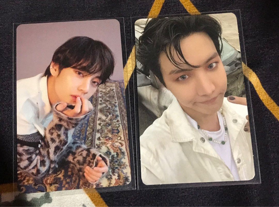 Taehyung Tear O + JHope JITB Photocard, Hobbies & Toys, Memorabilia ...