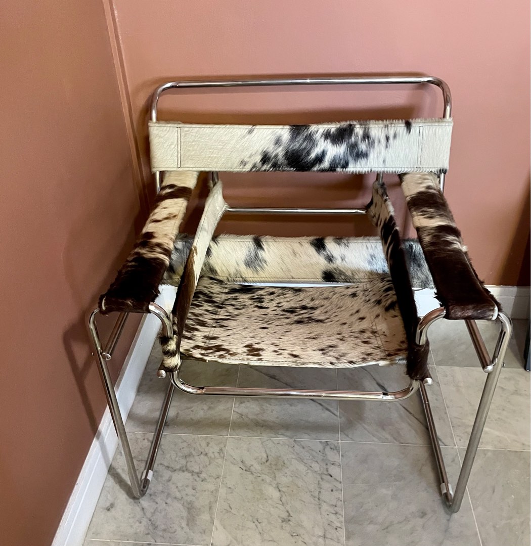 Wassily chair cowhide discount