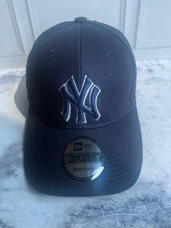 Topi cap NY MLB navy logo navy list white