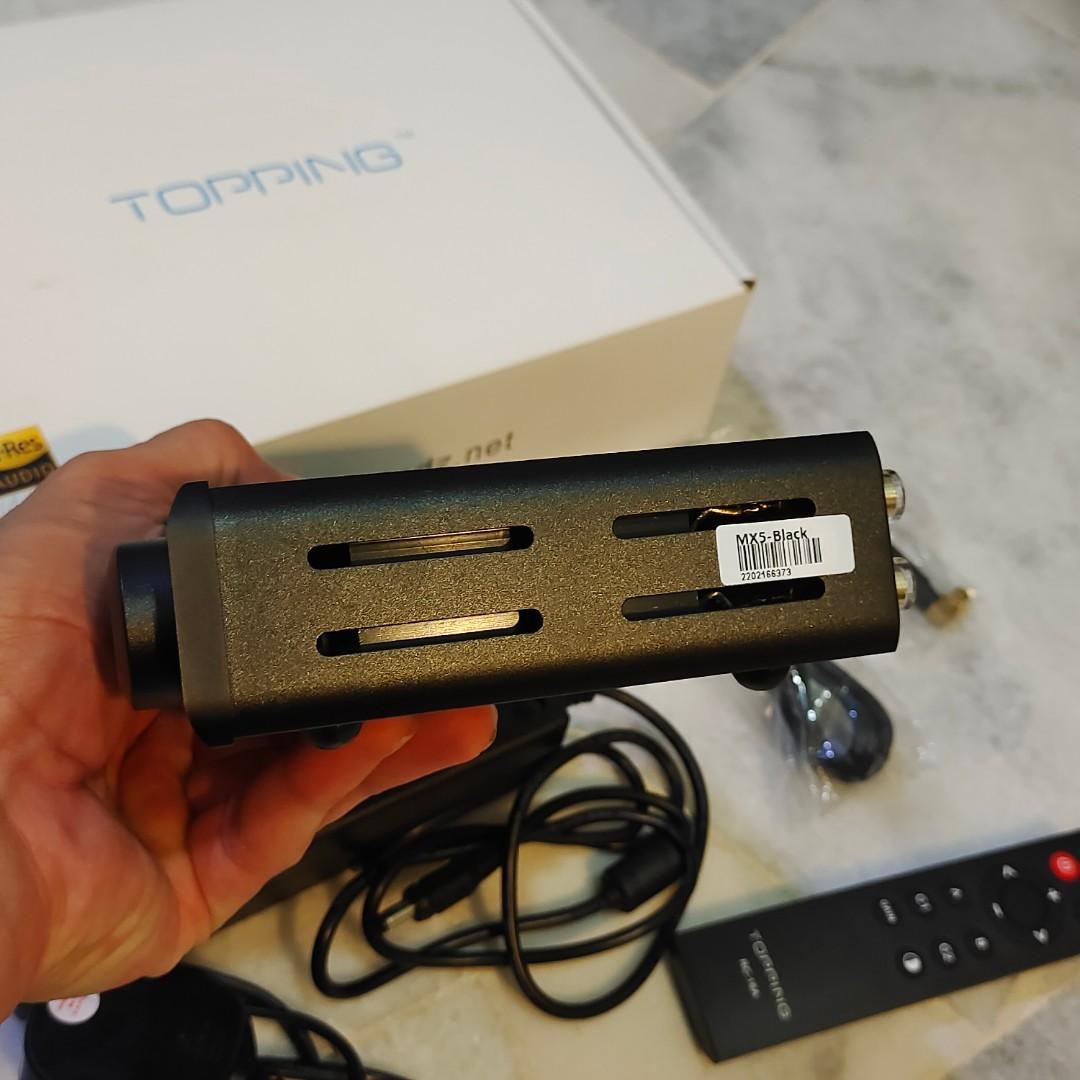 Topping MX5 All in One DAC Headphone Amplifier 70Wx2 Power Amplifier