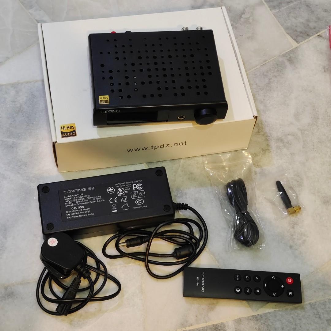 Topping MX5 All in One DAC Headphone Amplifier 70Wx2 Power Amplifier