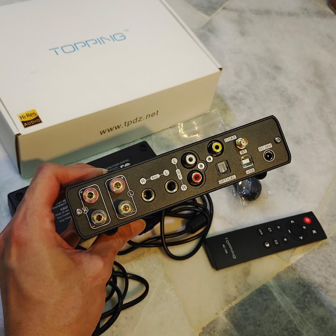 Topping MX5 All in One DAC Headphone Amplifier 70Wx2 Power Amplifier