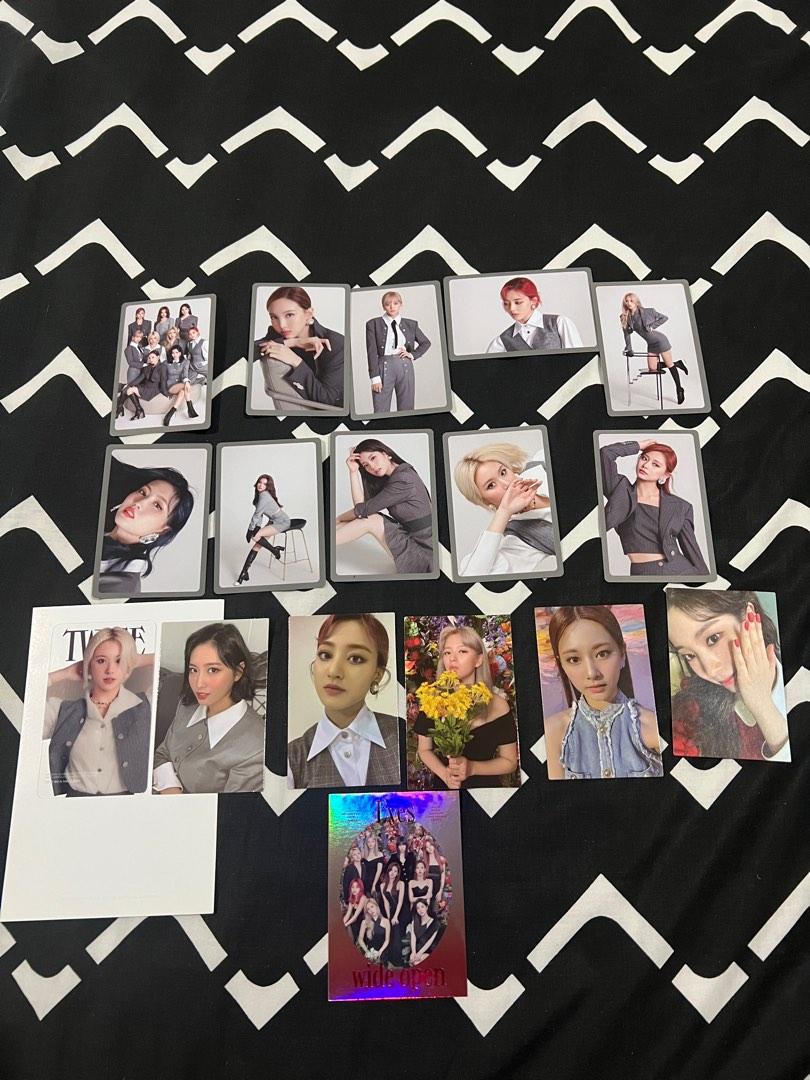 Twice Eyes Wide Open Photocards, Hobbies & Toys, Collectibles