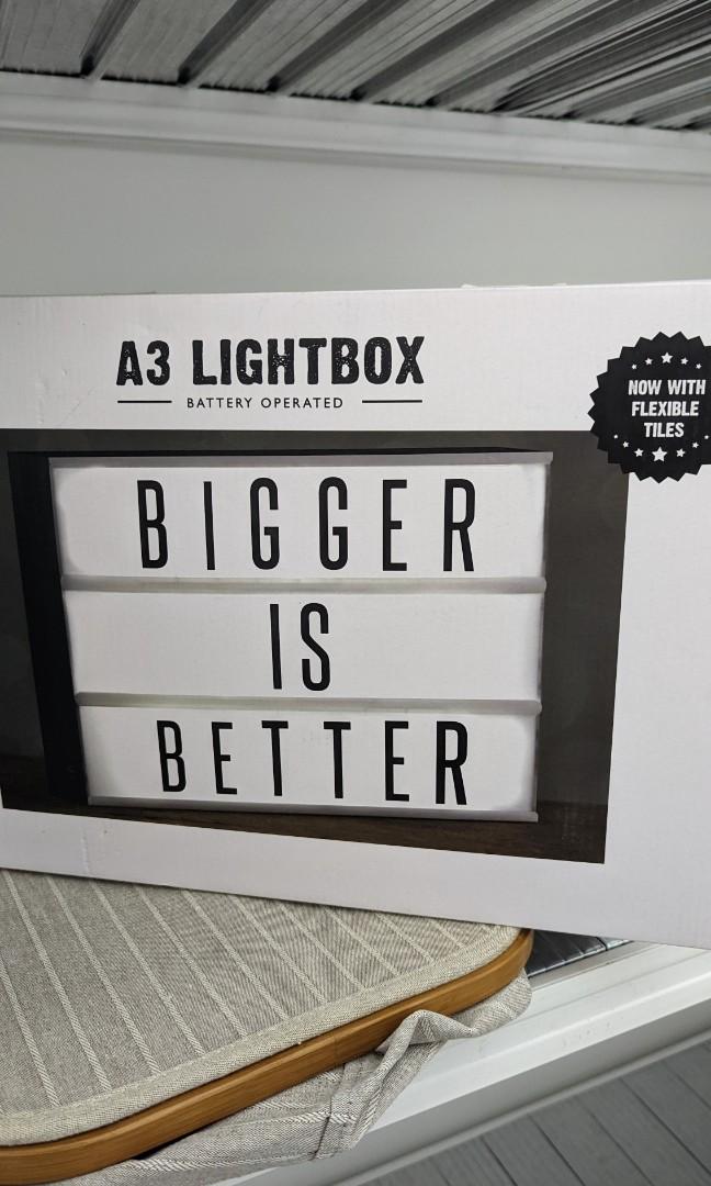 Typo A3 light box, Hobbies & Toys, Stationery & Craft, Other Stationery