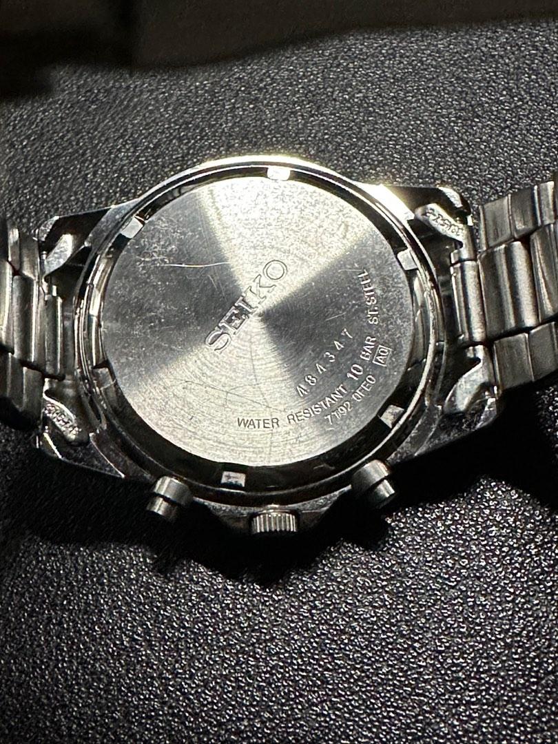 Used SEIKO chronograph, Men's Fashion, Watches & Accessories, Watches on  Carousell