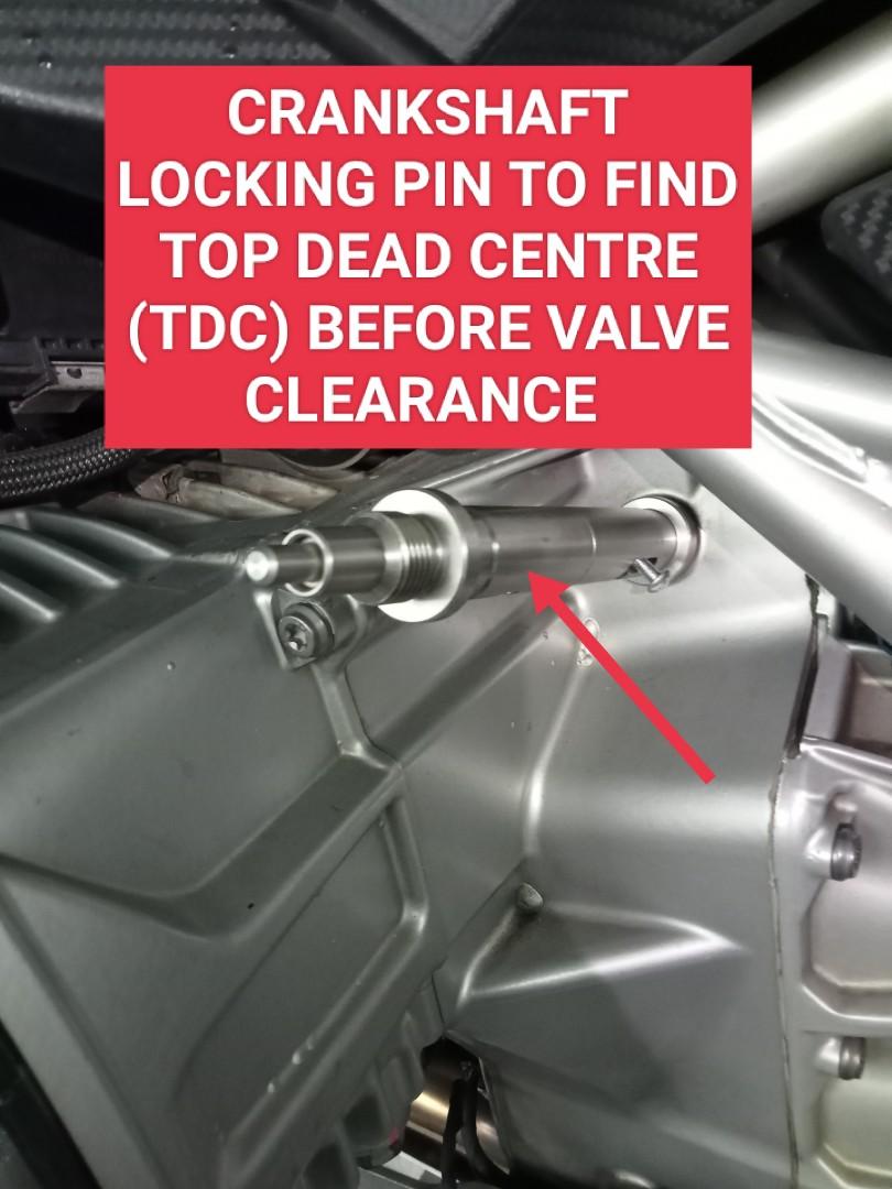 Valve Clearance and Camshaft Alignment for BMW R1200GS, R1200GSA