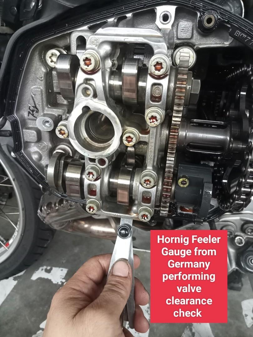 Valve Clearance and Camshaft Alignment for BMW R1200GS, R1200GSA