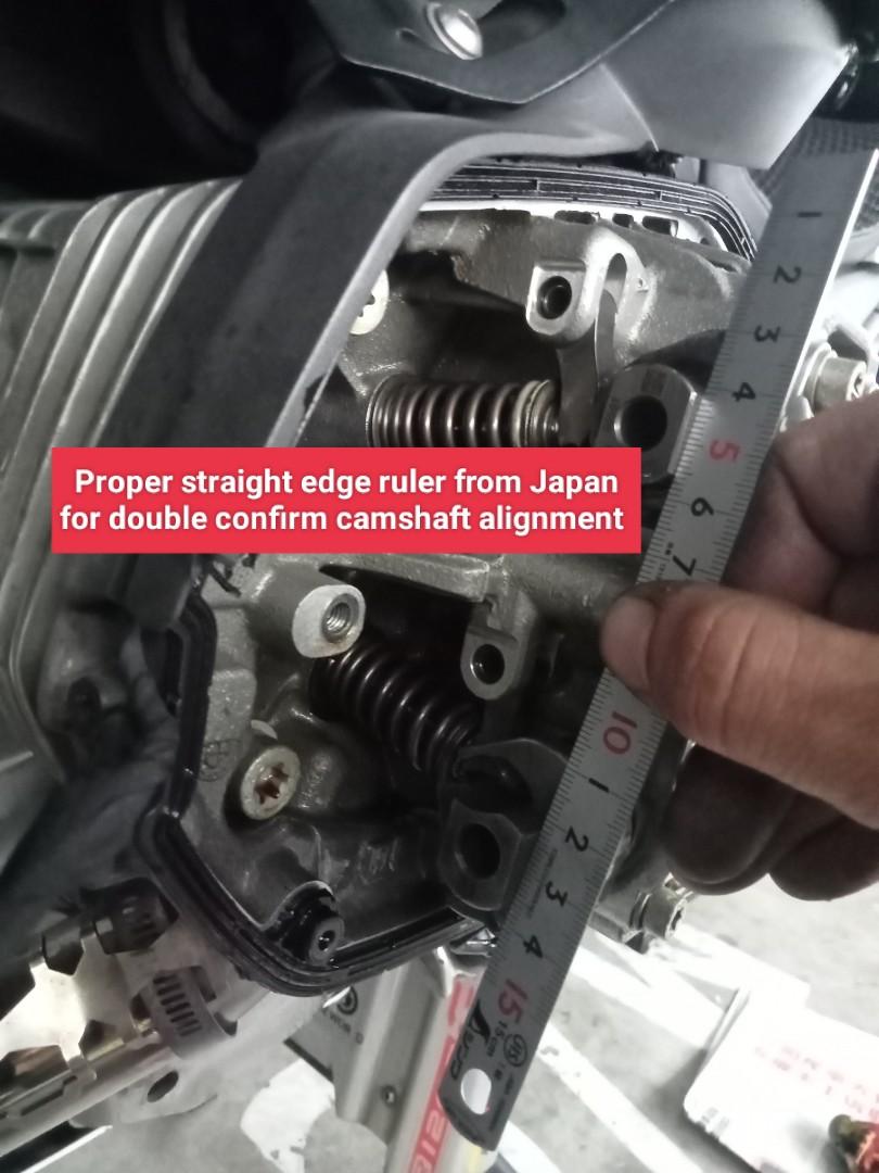 Valve Clearance and Camshaft Alignment for BMW R1200GS, R1200GSA