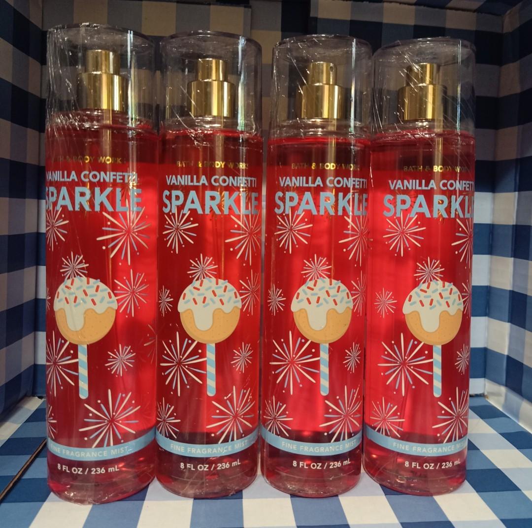 Bath and Body Works Care Vanilla Confetti Sparkle Classic