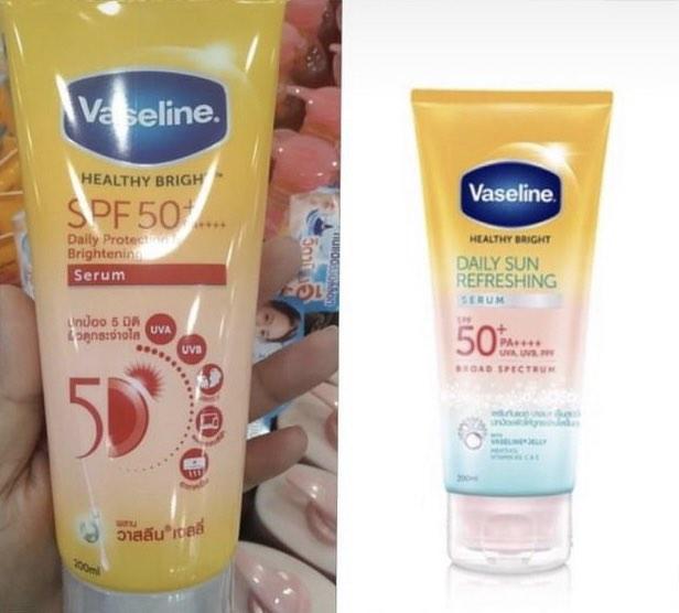 Vaseline Sunscreen Spf 50, Kesehatan & Kecantikan, Kulit, Sabun & Tubuh di Carousell