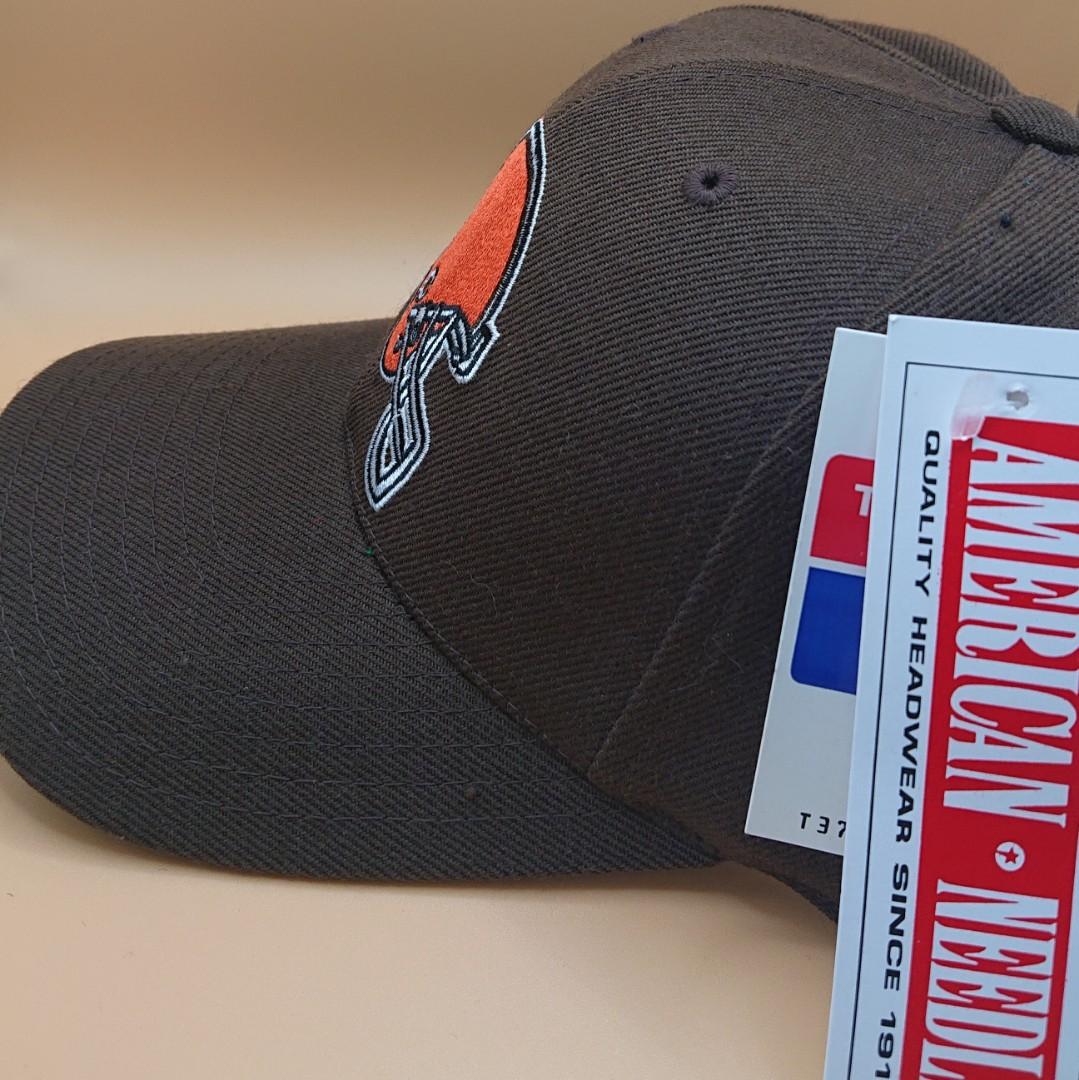 Vintage 1990s Cleveland Browns NFL Snap Back Hat / OSFA / Vintage Hat / Embroidered