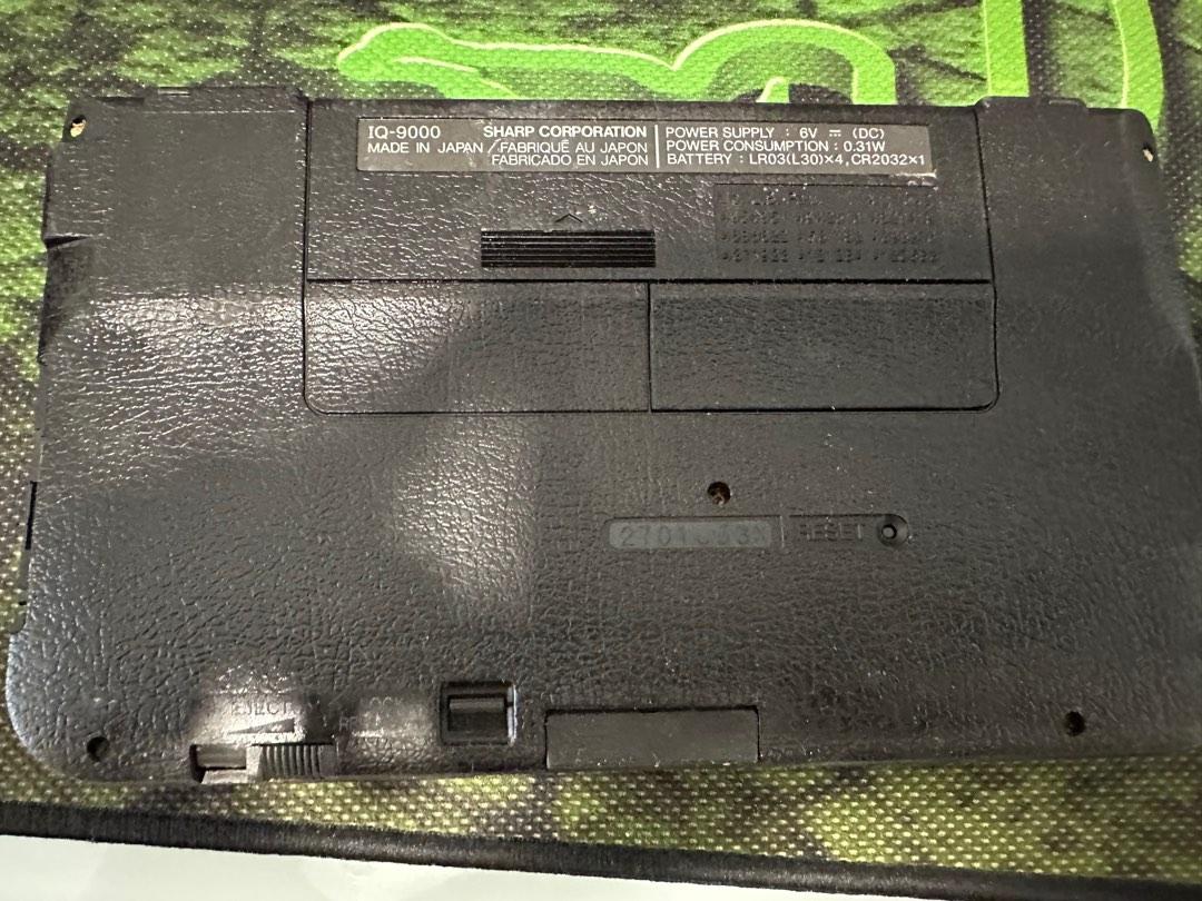 Vintage Sharp electronic organizer iq9000, Computers & Tech, Office