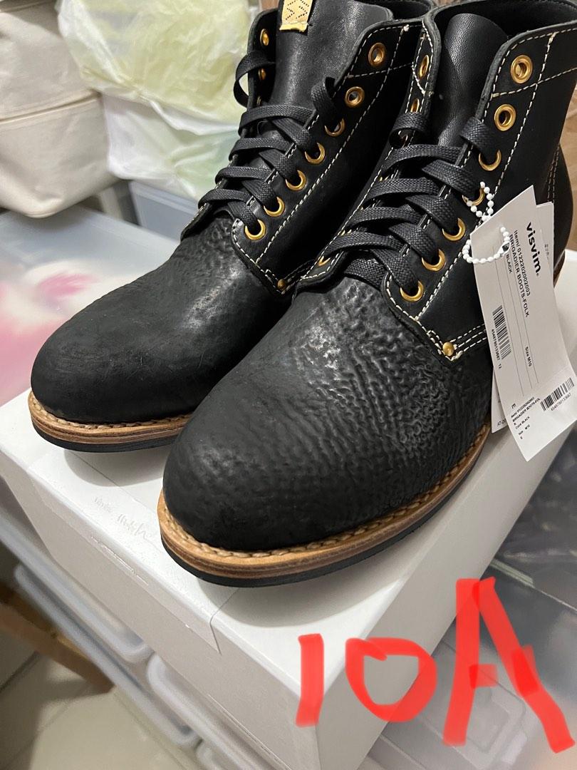 Visvim 22aw Brigadier Boots-Folk, 男裝, 鞋, 靴- Carousell