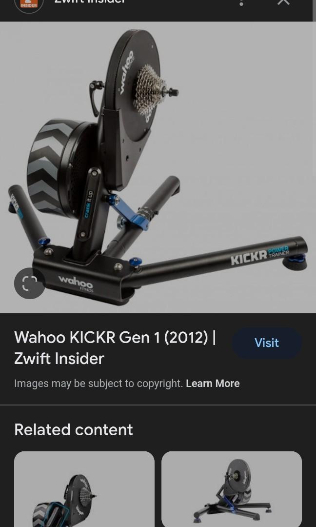 Wahoo kickr gen 1 for outlet sale