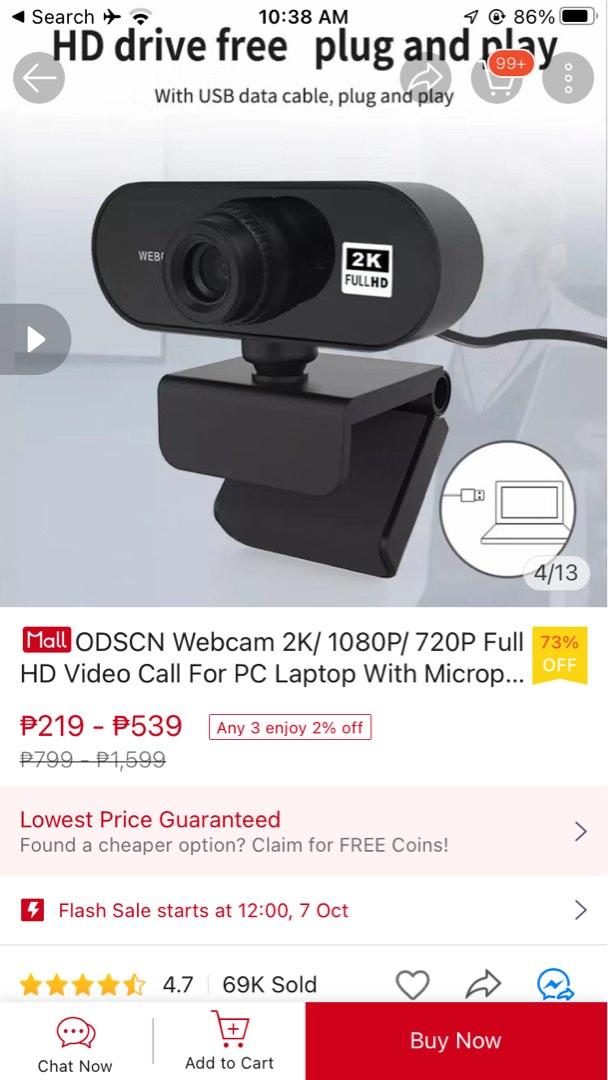 odscn 2k webcam